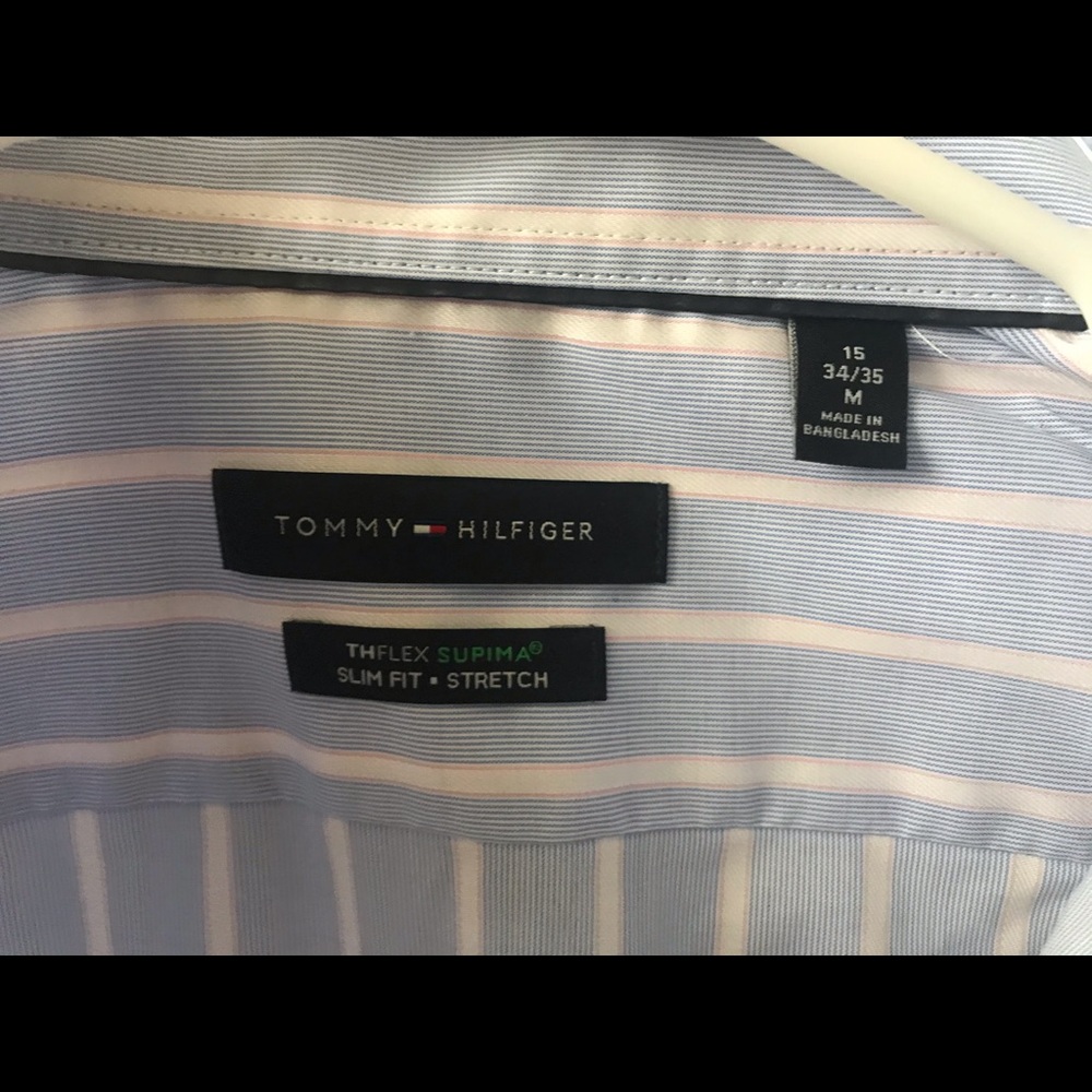 Tommy Hilfiger Men Dress Shirt long sleeves NWT